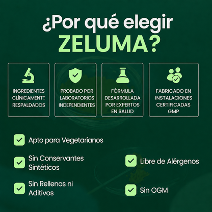 Cápsulas de cúrcuma y curcumina (1000 mg) - Zeluma